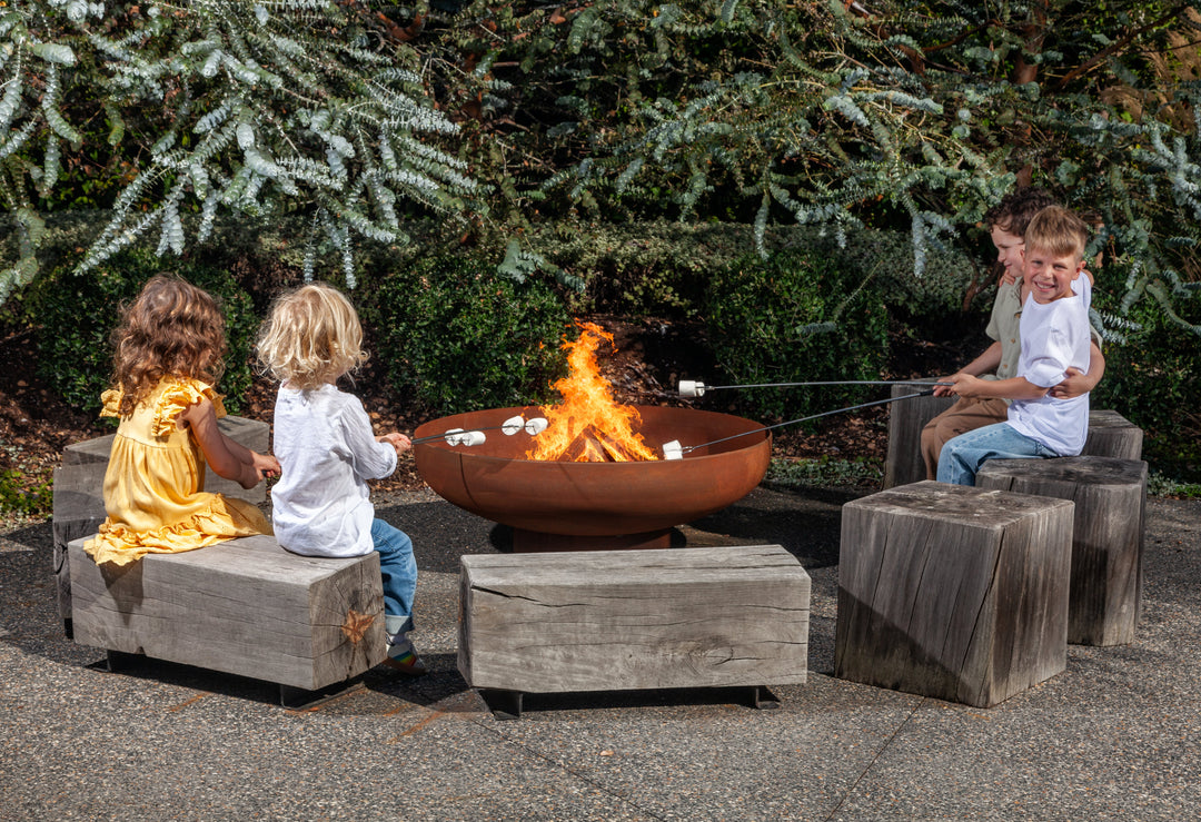A year around the fire